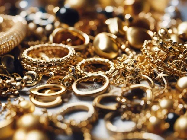 piece of jewelry for gold purity testing