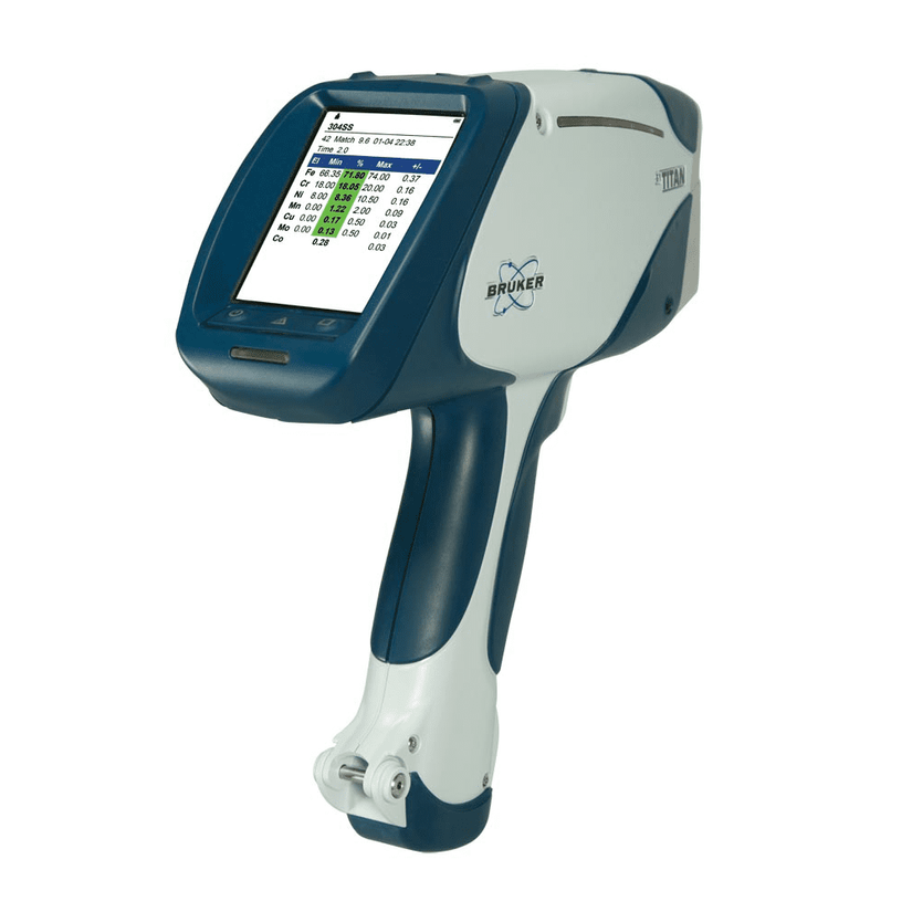 Bruker S1 TITAN as an metal identification tool